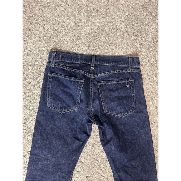 NEW Rag & Bone RB 10X Classic Straight Leg Tailored Workwear l Jeans 29 - Picture 8 of 9